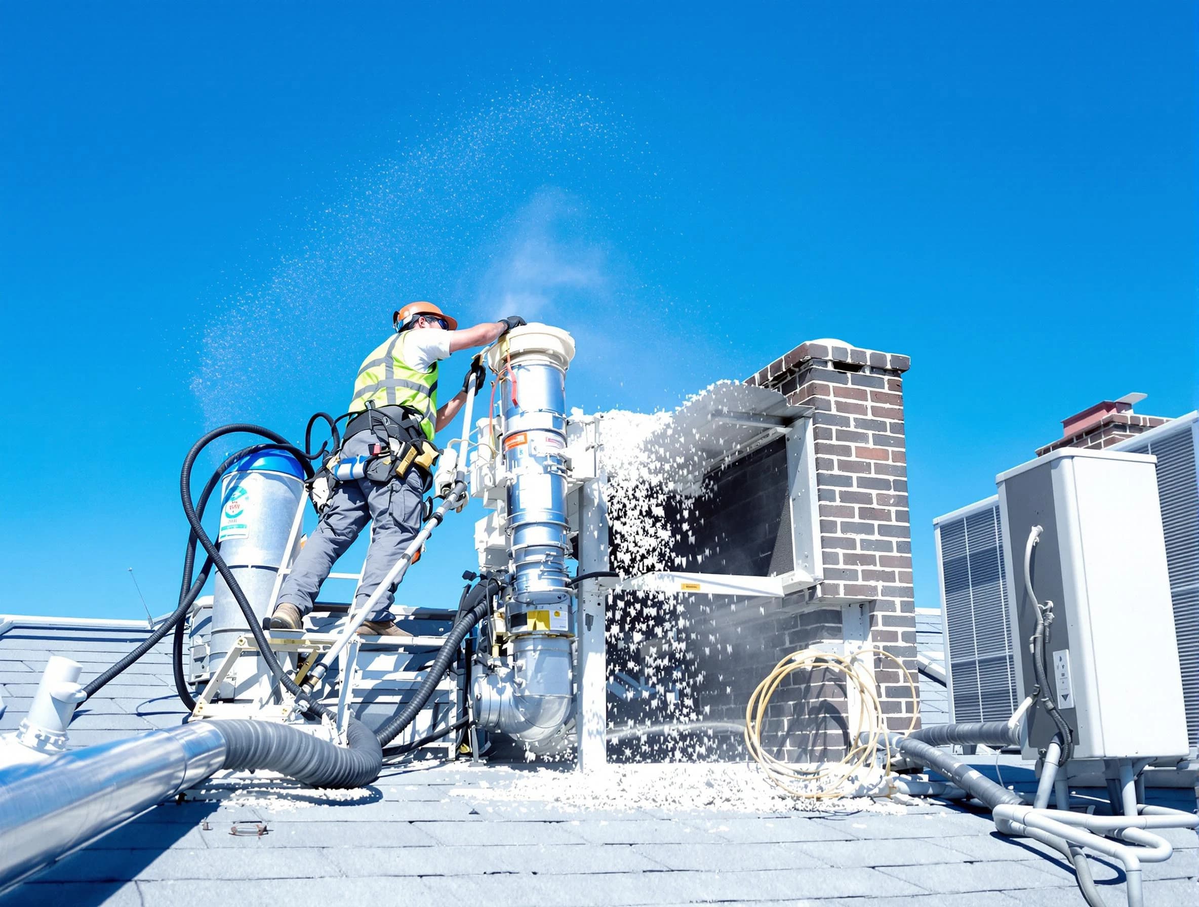 Expert roof dryer vent cleaning by Aurora Dryer Vent Cleaning in Aurora