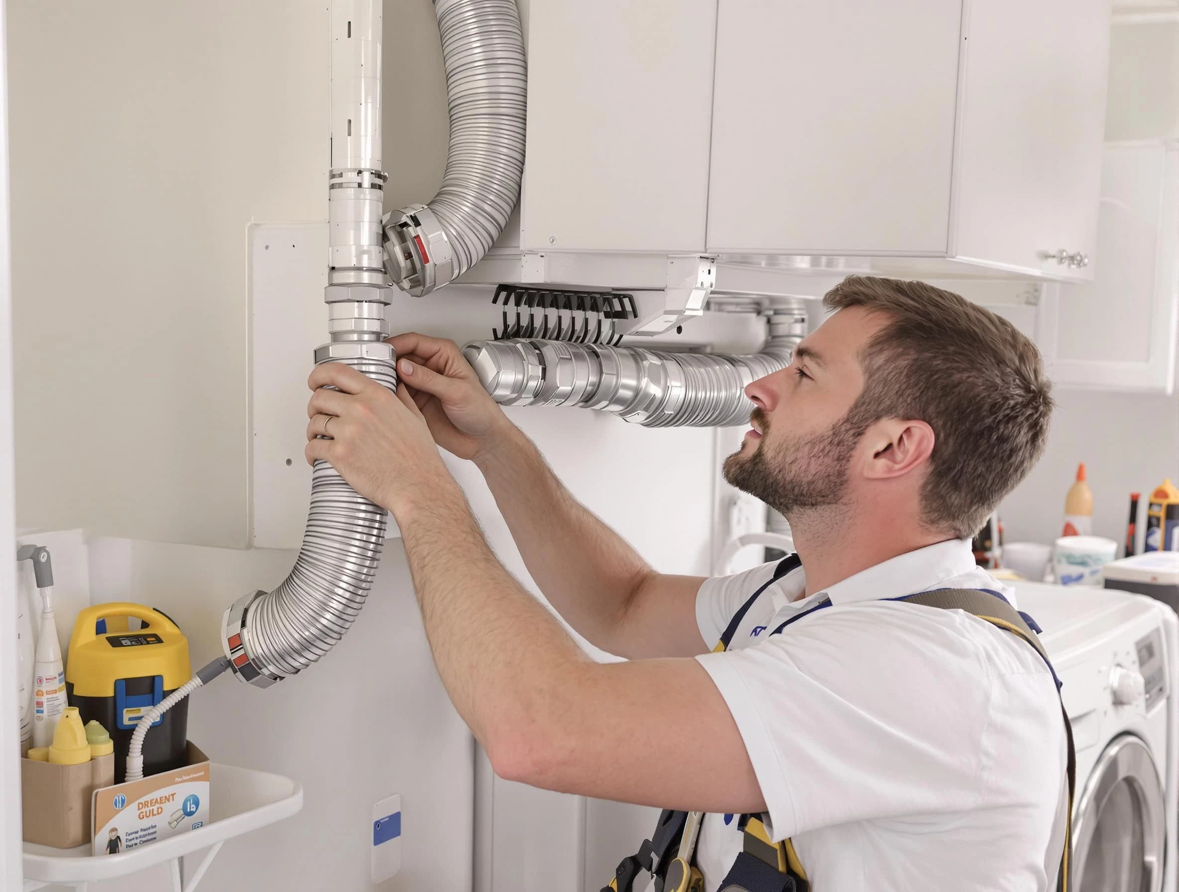 Professional dryer vent repair and installation by Aurora Dryer Vent Cleaning in Aurora